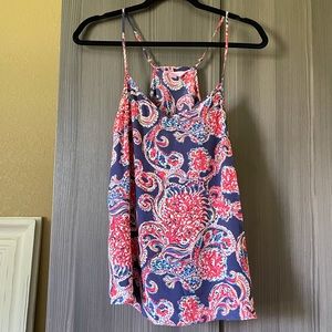 Lilly Pulitzer Print Dusk Razorback Tank